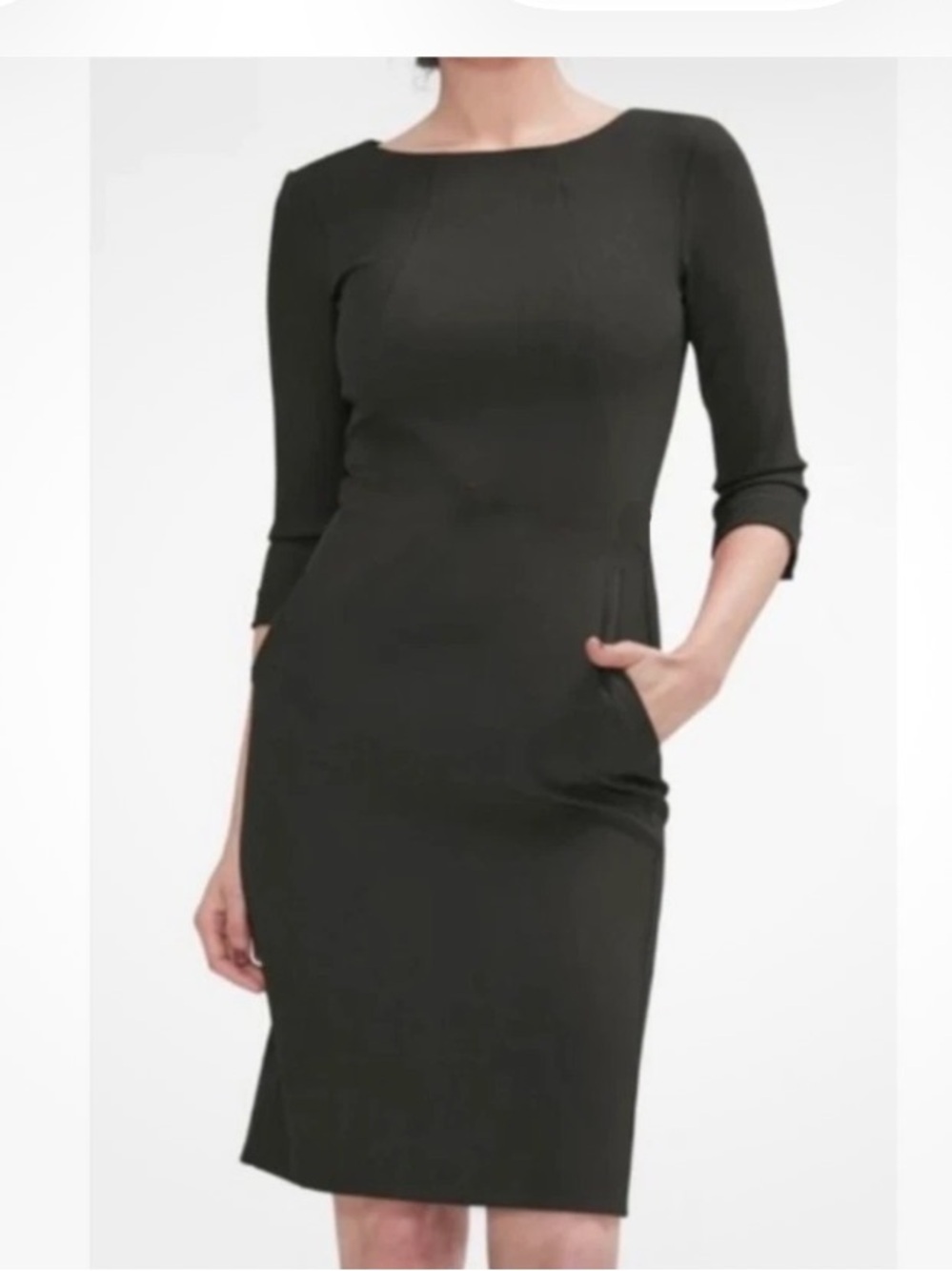 MM Lafleur Etsuko Sheath Dress Green size 16